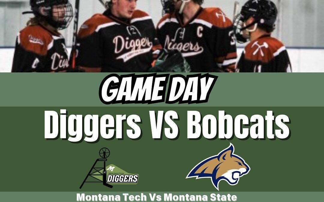 The Orediggers take on the Bobcats tonight! Puck drops at 7 PM at the Butte Community Ice Center. Let’s fill the stands and back our team as they battle it out on home ice!