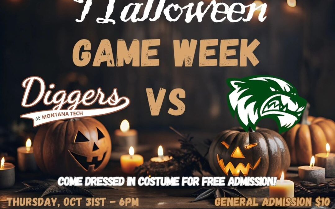 HALLOWEEN IS ALMOST HERE, AND THE DIGGERS WANT TO SCARE THE UVU WOLVERINES RIGHT OUT OF TOWN!